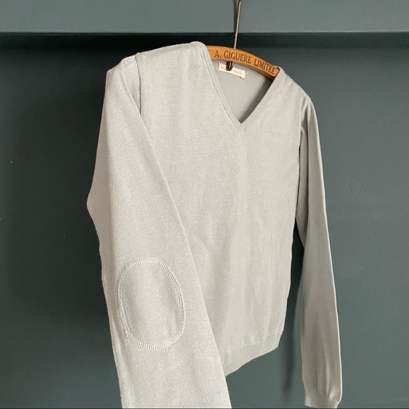 2 brand new V neck cotton sweaters ‘ Alice à Paris’ NWOT - Picture 3 of 7